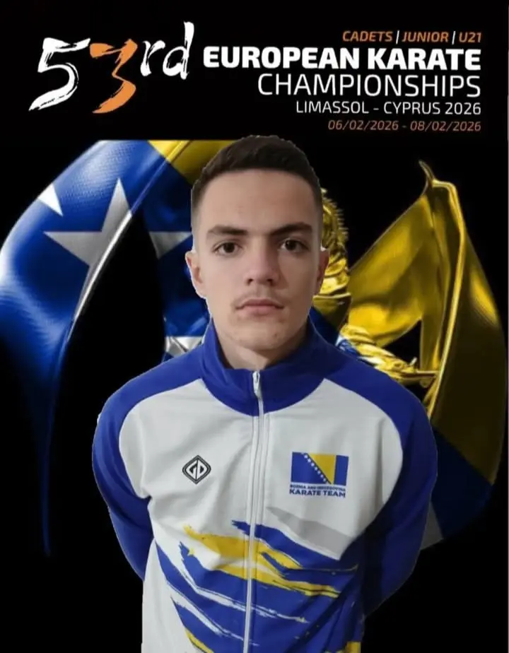 Adin Musić otputovao na Kipar Adinu čestitke za poziv u reprezentaciju naše države i puno sreće i uspjeha na prvenstvu Evrope