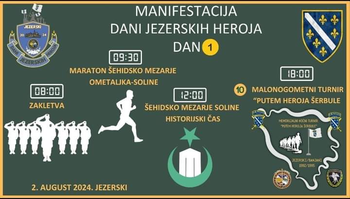 DANI JEZERSKIH HEROJA DANI JEZERSKIH HEROJA