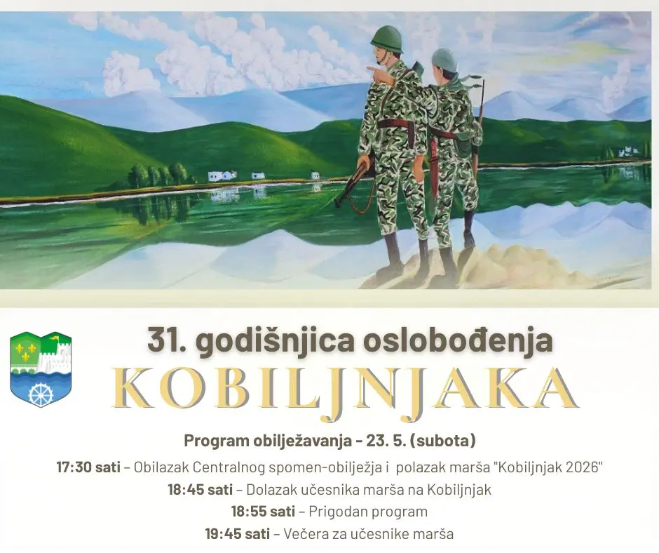 Kobiljnjak 31 godinu kasnije: Marš sjećanja u čast slobode i heroja Kobiljnjak 31 godinu kasnije: Marš sjećanja u čast slobode i heroja