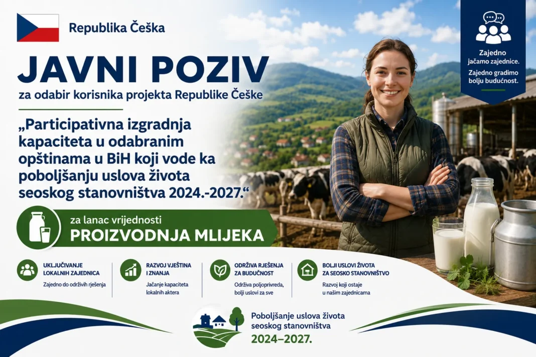 Javni poziv za odabir korisnika projekta Republike Češke Javni poziv za odabir korisnika projekta Republike Češke
