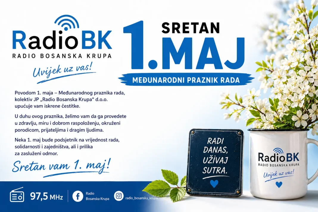 Sretan 1. maj – Međunarodni praznik rada Sretan 1. maj – Međunarodni praznik rada