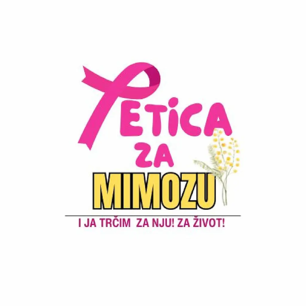 Petica za Mimozu – trka srcem, za svaku ženu, za svaki život Petica za Mimozu – trka srcem, za svaku ženu, za svaki život